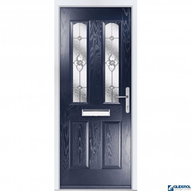 Gliderol Mannion 2 front entrance door BLUE