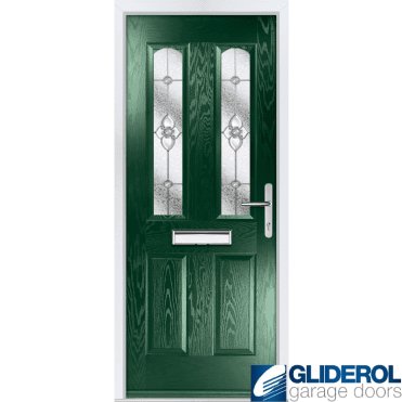 Mannion 2 front entrance door GREEN (RAL6009)