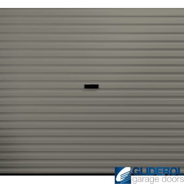 MERLIN GREY (BS18B25) Plastisol Covered MINI Steel Roller Garage Door - Automatic