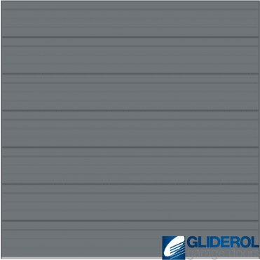 MERLIN GREY Industrial Sectional Door
