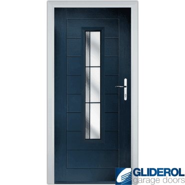 Mitchell front entrance door BLUE (RAL5011)