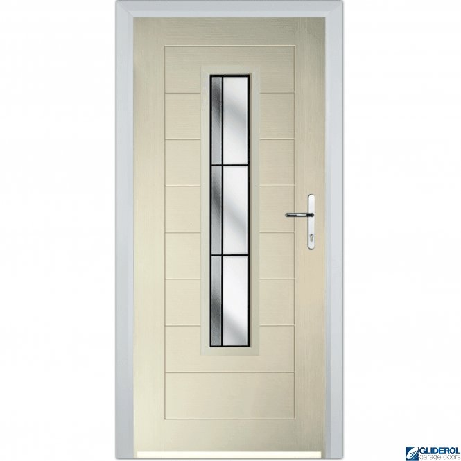 Gliderol Mitchell front entrance door CREAM