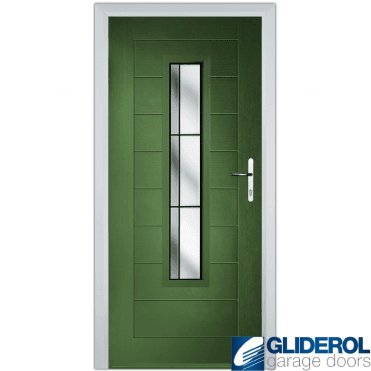 Mitchell front entrance door FERN GREEN (RAL6025)