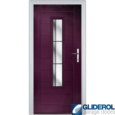 Mitchell front entrance door PURPLE VIOLET (RAR4007)