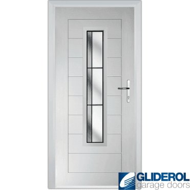 Mitchell front entrance door WHITE