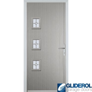 Moncur 3H front entrance door AGATE GREY (RAL7038)
