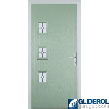 Moncur 3H front entrance door CHARTWELL GREEN