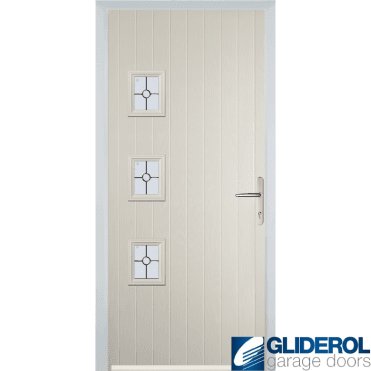 Moncur 3H front entrance door CREAM