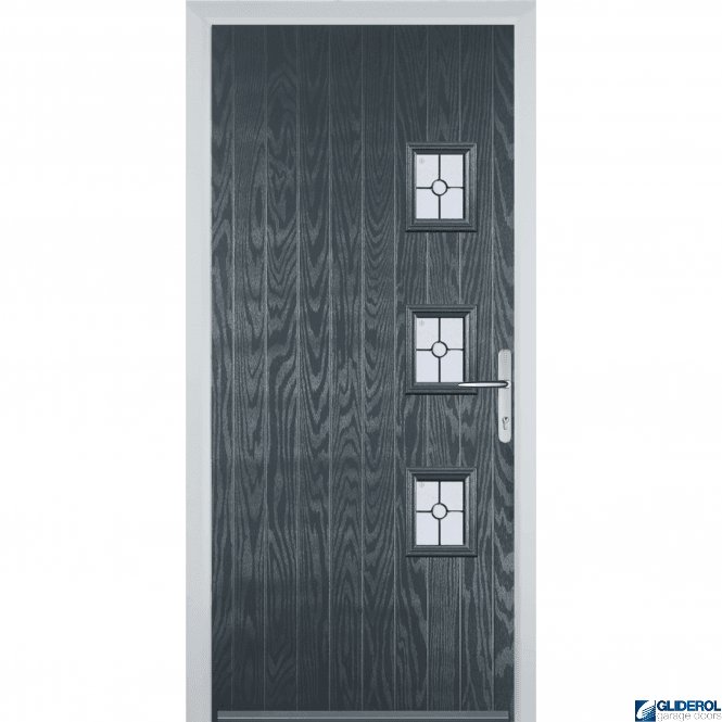 Gliderol Moncur 3Y front entrance door ANTHRACITE (RAL7016)