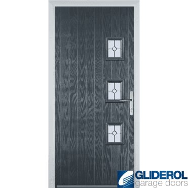 Moncur 3Y front entrance door ANTHRACITE (RAL7016)