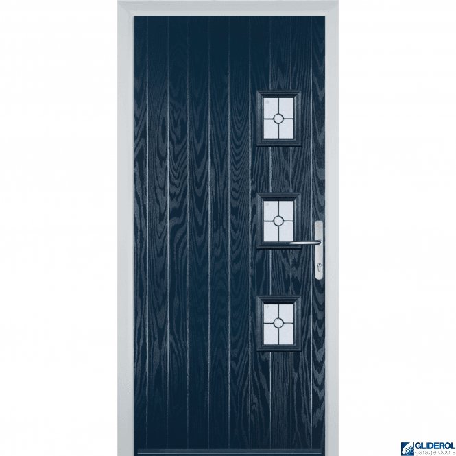 Gliderol Moncur 3Y front entrance door BLUE (RAL5011)