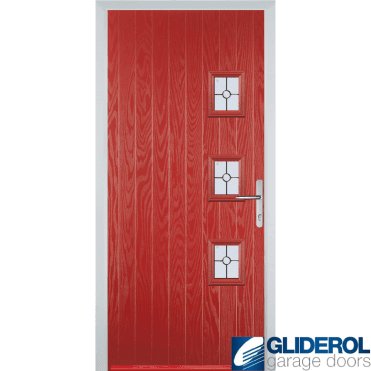 Moncur 3Y front entrance door RED (RAL3003)