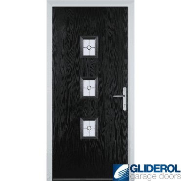 Moncur front entrance door BLACK (RAL9005)