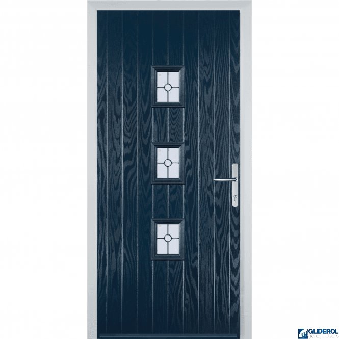 Gliderol Moncur front entrance door BLUE (RAL5011)