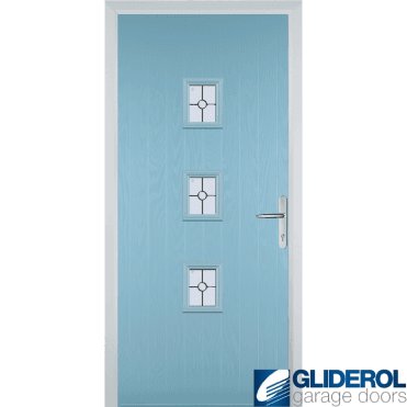 Moncur front entrance door DUCK EGG BLUE