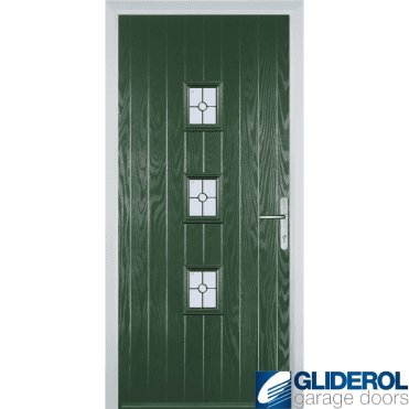 Moncur front entrance door GREEN (RAL6009)