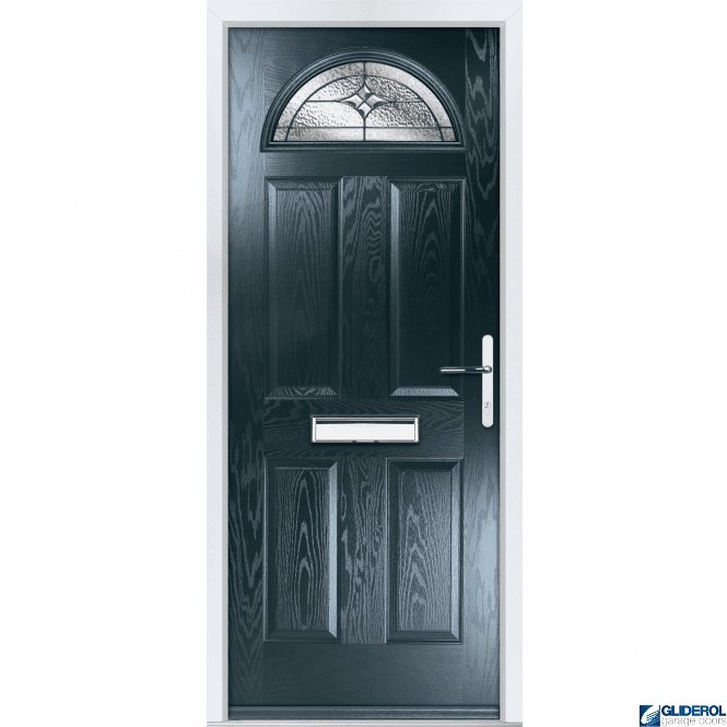 Gliderol Montgomery 1 front entrance door ANTHRACITE