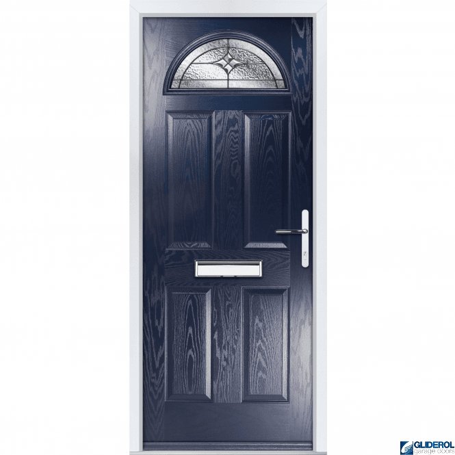 Gliderol Montgomery 1 front entrance door BLUE