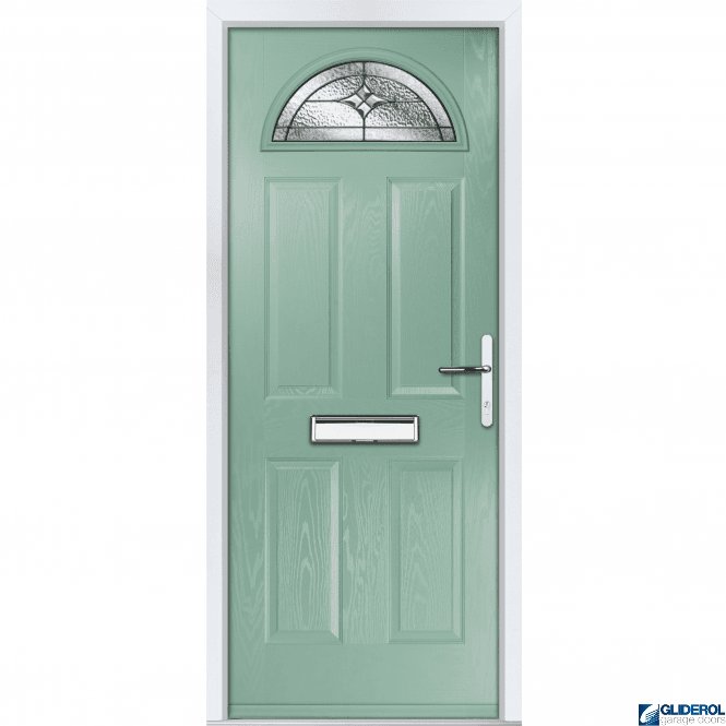 Gliderol Montgomery 1 front entrance door CHARTWELL GREEN