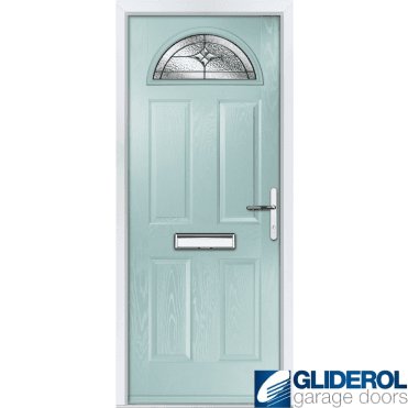 Montgomery 1 front entrance door DUCK EGG BLUE