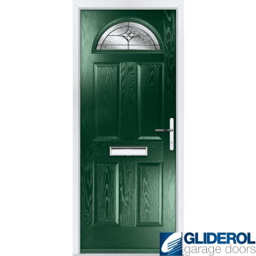 Montgomery 1 front entrance door GREEN (RAL6009)