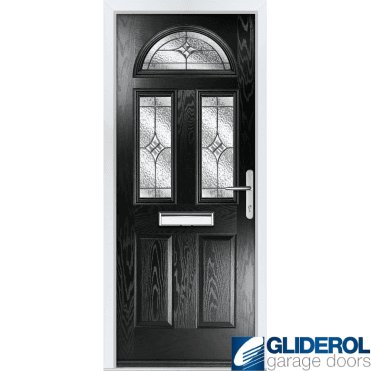 Montgomery 3 front entrance door BLACK