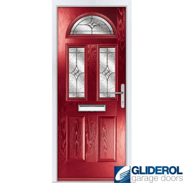 Montgomery 3 front entrance door RED