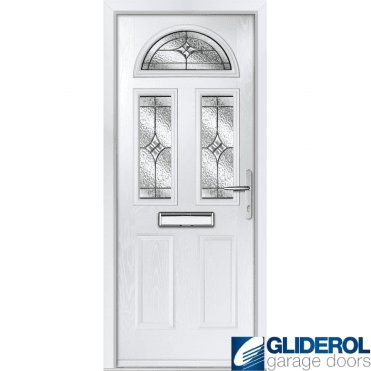 Montgomery 3 front entrance door White