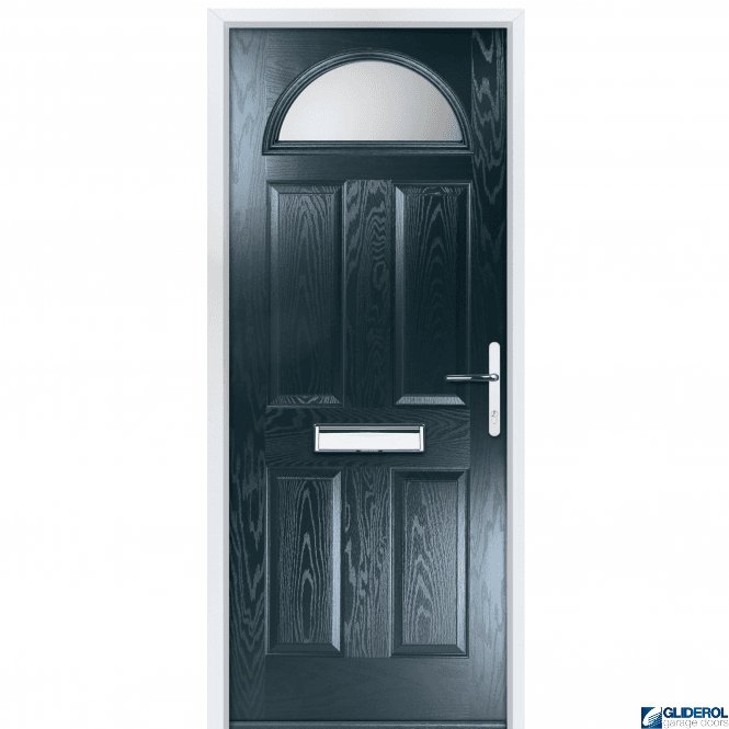 Gliderol Montgomery FIRE-RATED (FD30) door ANTHRACITE