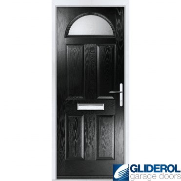 Montgomery FIRE-RATED (FD30) door BLACK (RAL9005)