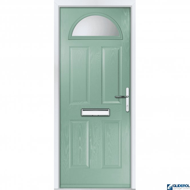 Gliderol Montgomery FIRE-RATED (FD30) door CHARTWELL GREEN
