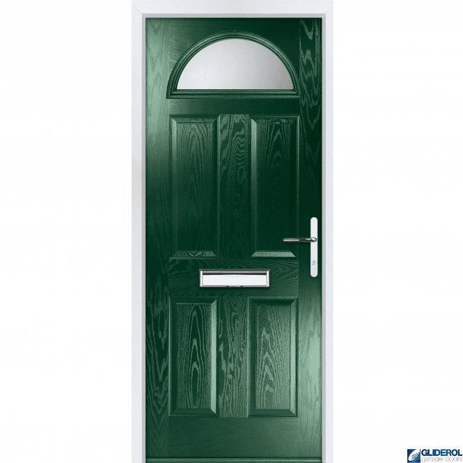 Gliderol Montgomery FIRE-RATED (FD30) door GREEN