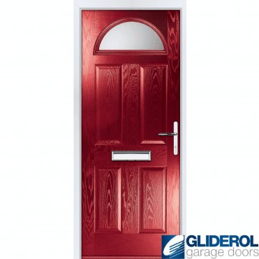 Montgomery FIRE-RATED (FD30) door RED