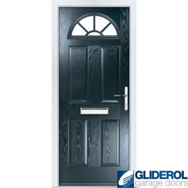Montgomery sunburst front entrance door ANTHRACITE