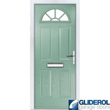 Montgomery sunburst front entrance door CHARTWELL GREEN