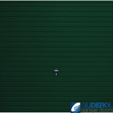MOSS-GREEN (RAL6005) Up & Over Horizontal Standard Rib