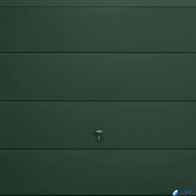 Gliderol MOSS-GREEN (RAL6005) Up & Over Horizontal Wide Rib