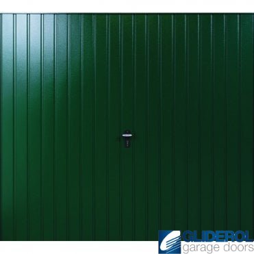 MOSS-GREEN (RAL6005) Up & Over Vertical Standard Rib