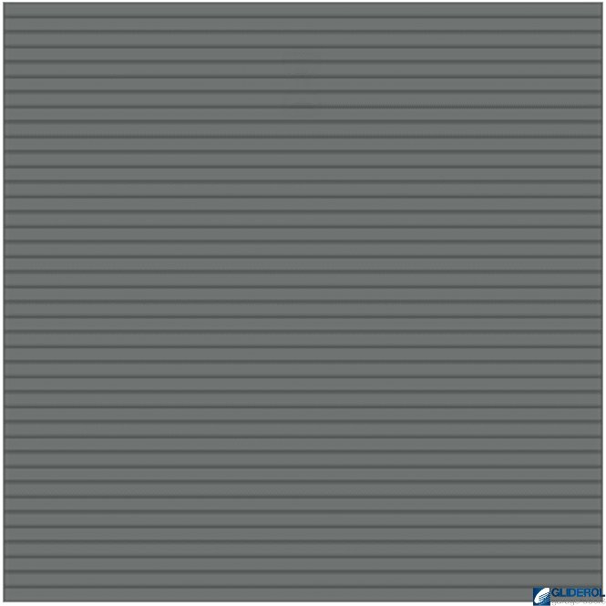 Gliderol MOUSE GREY (RAL7005) Industrial Insulated 95mm Steel Roller Door