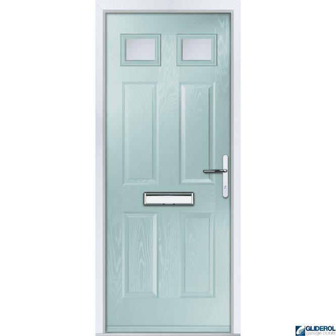 Gliderol Mowbray 2 FIRE-RATED (FD30) door DUCK EGG BLUE