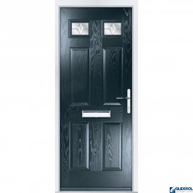 Gliderol Mowbray 2 front entrance door ANTHRACITE