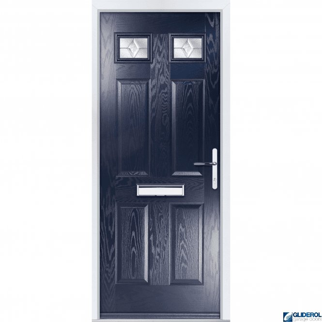 Gliderol Mowbray 2 front entrance door BLUE