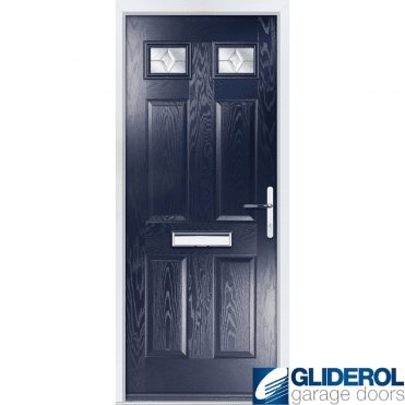 Mowbray 2 front entrance door BLUE