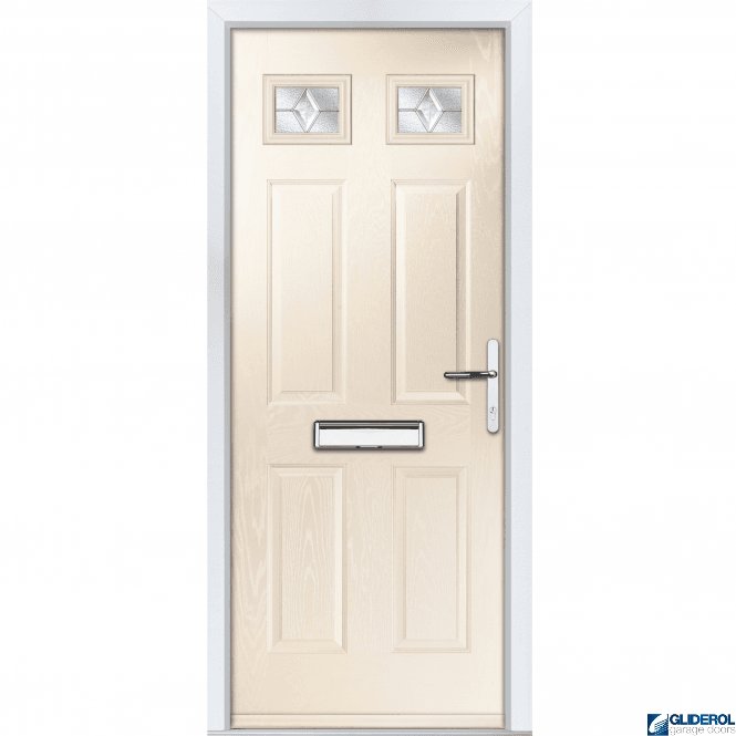 Gliderol Mowbray 2 front entrance door CREAM