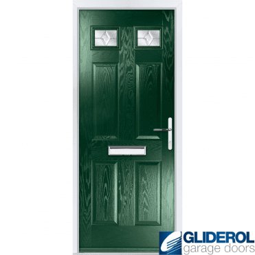 Mowbray 2 front entrance door GREEN (RAL6009)