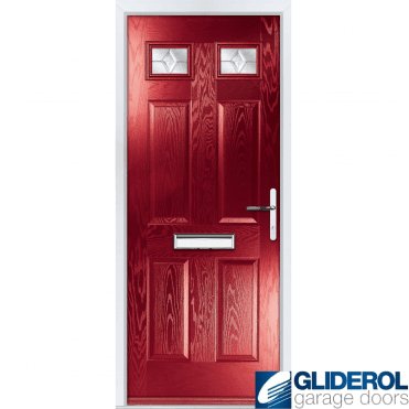 Mowbray 2 front entrance door RED