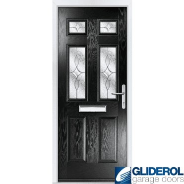 Mowbray 4 front entrance door BLACK