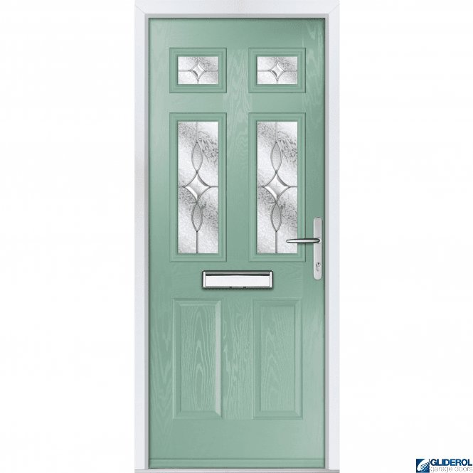 Gliderol Mowbray 4 front entrance door CHARTWELL GREEN