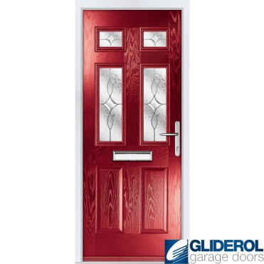 Mowbray 4 front entrance door RED