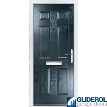 Mowbray solid front entrance door ANTHRACITE